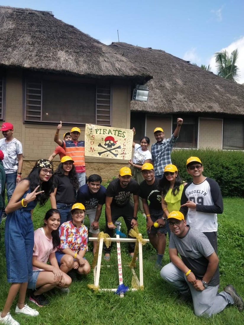Outdoor catapult challenge