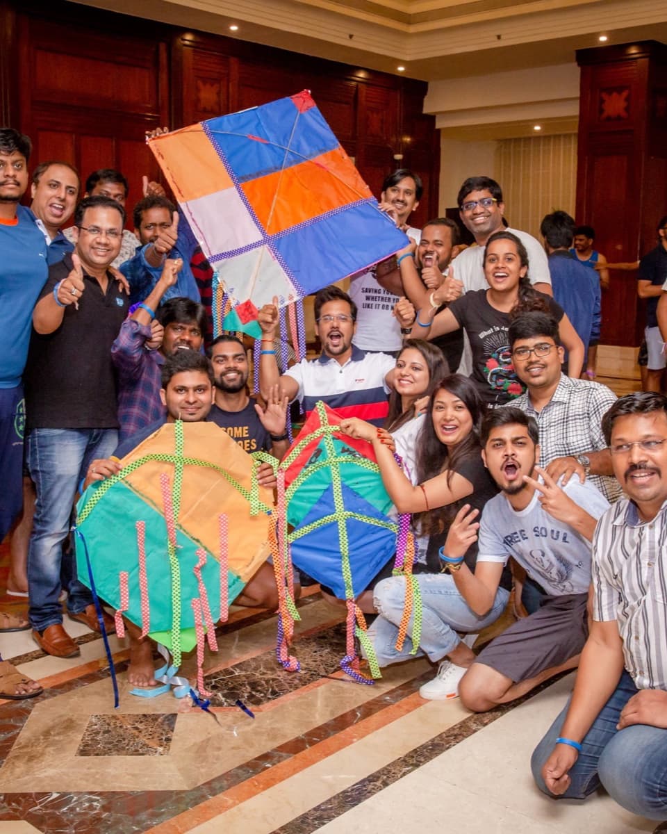 Team building session